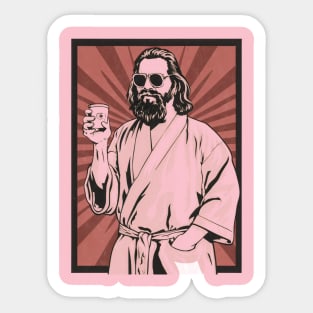 The big lebowski the dude Sticker